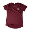 Women's Breathable T-Shirt (Burgundy)